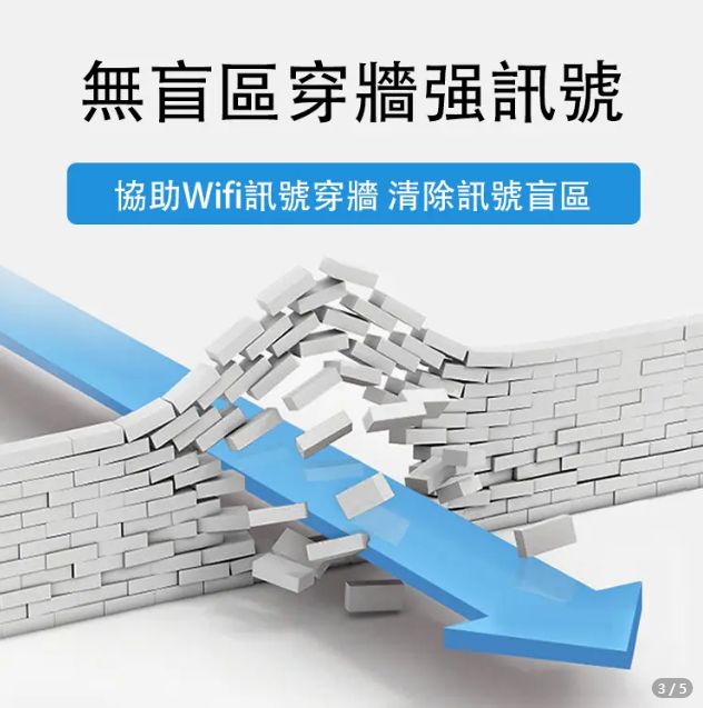 wifi信號不好？總是卡頓？此時妳需要wifi信號增強器！外置四天線，信號更強，覆蓋更遠；信號穿墻無盲區，體驗千兆網速的快感；視頻加載快，遊戲不卡屏，在家也能輕松辦公